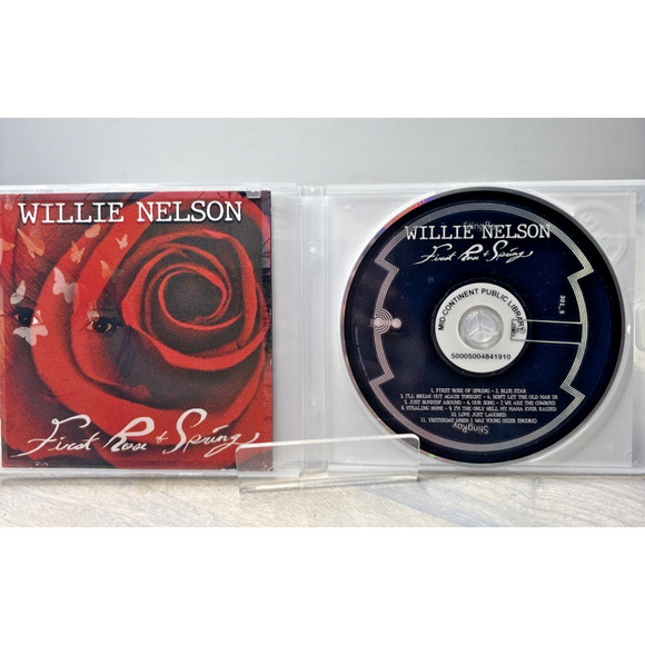 Willie Nelson First Rose of Spring CD Country Album 2020 Legacy Recordings - Picture 3 of 5